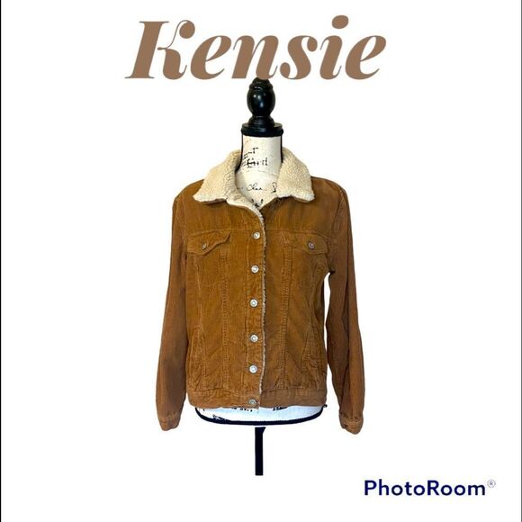Kensie Jackets & Blazers - Kensie Jeans Faux Sharpe Collar Jacket